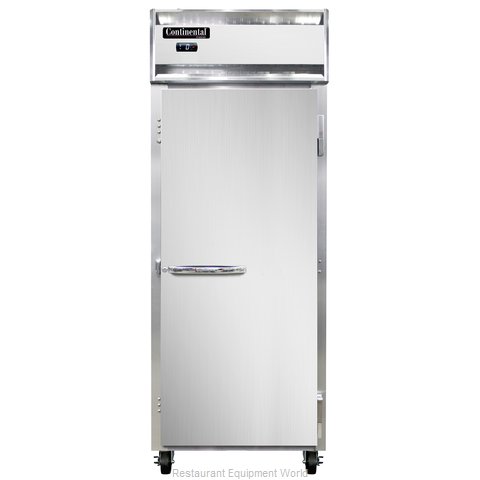 Continental Refrigerator 1FE-SS-PT Freezer, Pass-Thru