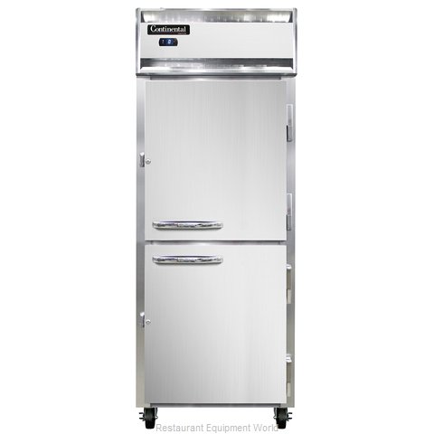 Continental Refrigerator 1FES-SS-HD Freezer, Reach-In