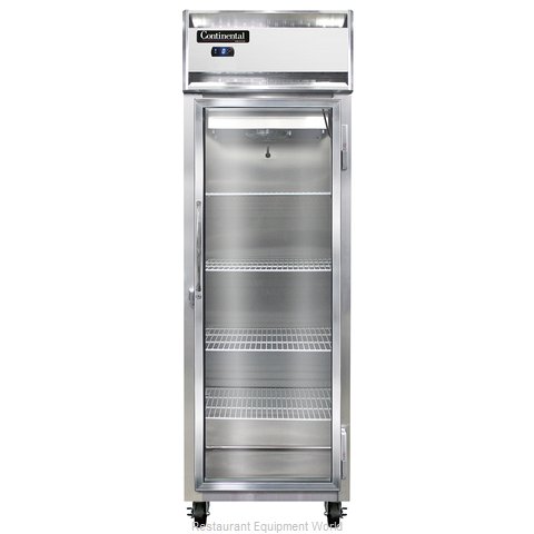 Continental Refrigerator 1FS-SS-GD Freezer, Reach-In