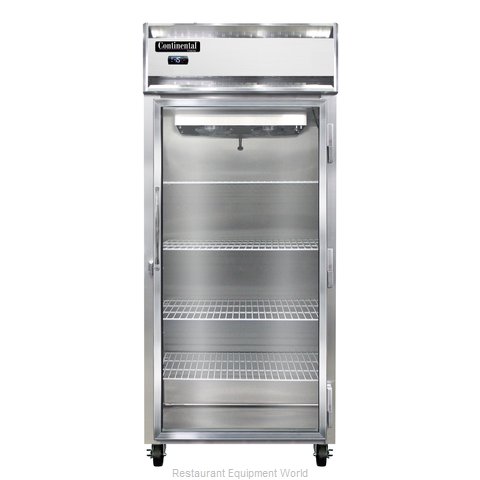 Continental Refrigerator 1FX-LT-SA-GD Freezer, Low Temperature, Reach-In