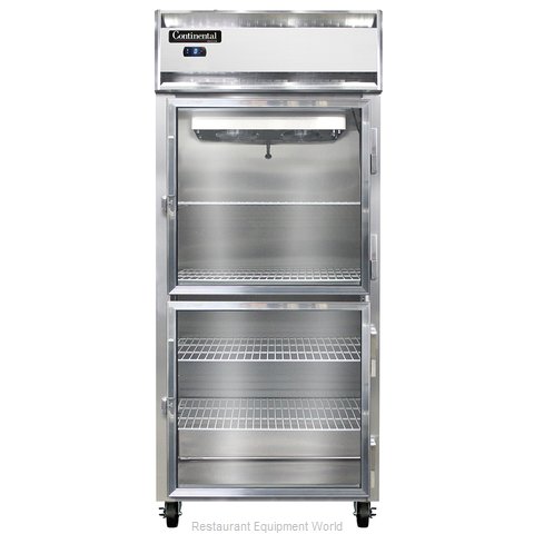 Continental Refrigerator 1FXS-GD-HD Freezer, Reach-In