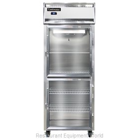 Continental Refrigerator 1RE-GD-HD Refrigerator, Reach-In