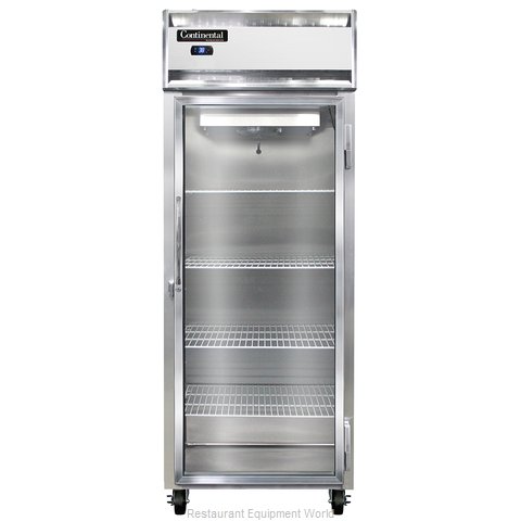 Continental Refrigerator 1RE-GD Refrigerator, Reach-In