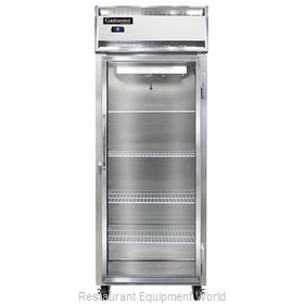 Continental Refrigerator 1RE-SA-GD Refrigerator, Reach-In