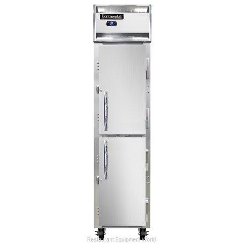 Continental Refrigerator 1RSE-SS-HD Refrigerator, Reach-In