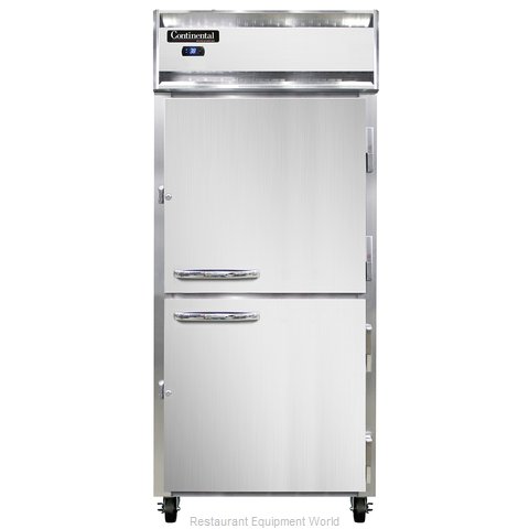 Continental Refrigerator 1RX-SS-PT-HD Refrigerator, Pass-Thru