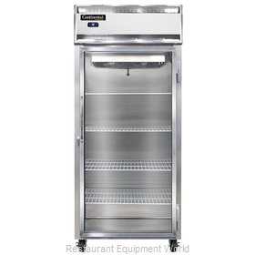 Continental Refrigerator 1RXS-SS-GD Refrigerator, Reach-In