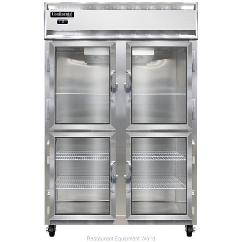 Continental Refrigerator 2F-GD-HD Freezer, Reach-In