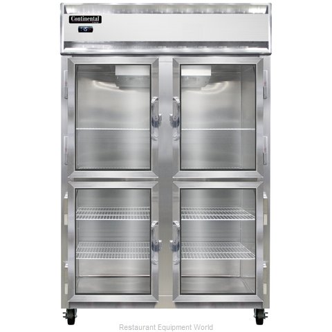 Continental Refrigerator 2F-LT-GD-HD Freezer, Low Temperature, Reach-In