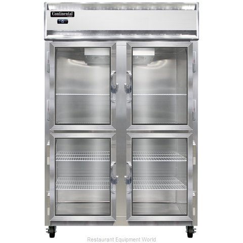 Continental Refrigerator 2F-LT-SA-GD-HD Freezer, Low Temperature, Reach-In