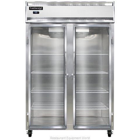 Continental Refrigerator 2F-LT-SA-GD Freezer, Low Temperature, Reach-In