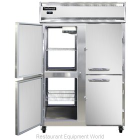 Continental Refrigerator 2F-PT-HD Freezer, Pass-Thru