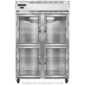 Continental Refrigerator 2F-SA-GD-HD Freezer, Reach-In