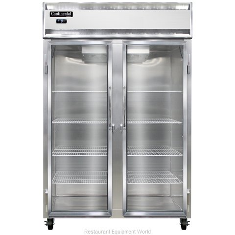 Continental Refrigerator 2F-SS-GD Freezer, Reach-In