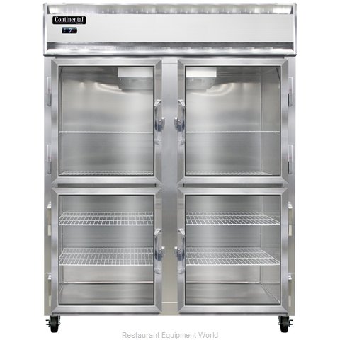 Continental Refrigerator 2FE-GD-HD Freezer, Reach-In