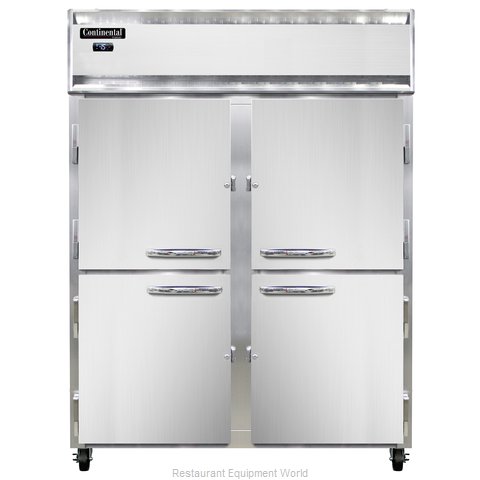 Continental Refrigerator 2FE-LT-SS-HD Freezer, Low Temperature, Reach-In