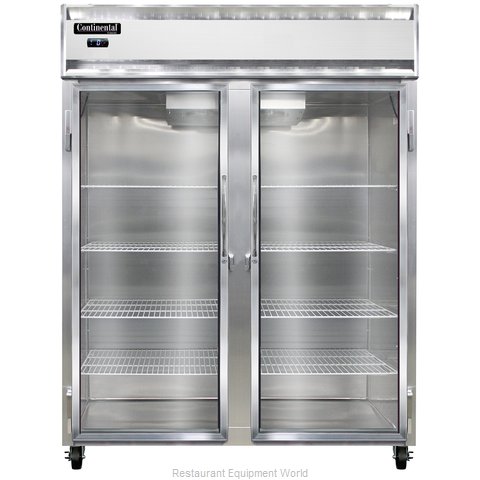 Continental Refrigerator 2FE-SA-GD Freezer, Reach-In