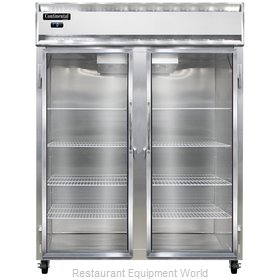 Continental Refrigerator 2FE-SA-GD Freezer, Reach-In