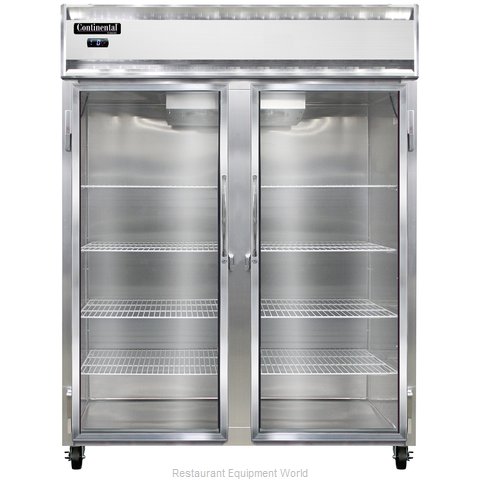 Continental Refrigerator 2FE-SS-GD Freezer, Reach-In