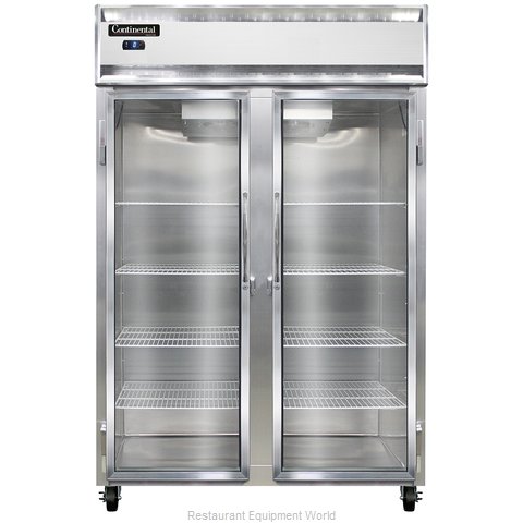 Continental Refrigerator 2FS-GD Freezer, Reach-In