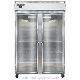 Continental Refrigerator 2R-GD Refrigerator, Reach-In