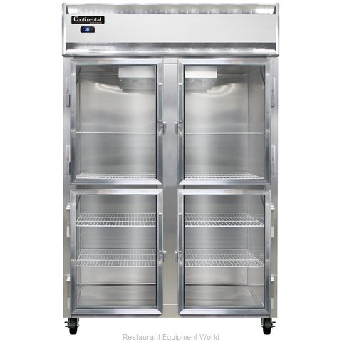 Continental Refrigerator 2R-SA-GD-HD Refrigerator, Reach-In