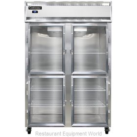 Continental Refrigerator 2R-SA-GD-HD Refrigerator, Reach-In