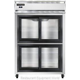 Continental Refrigerator 2R-SA-SGD-HD Refrigerator, Reach-In