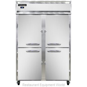 Continental Refrigerator 2R-SS-PT-HD Refrigerator, Pass-Thru