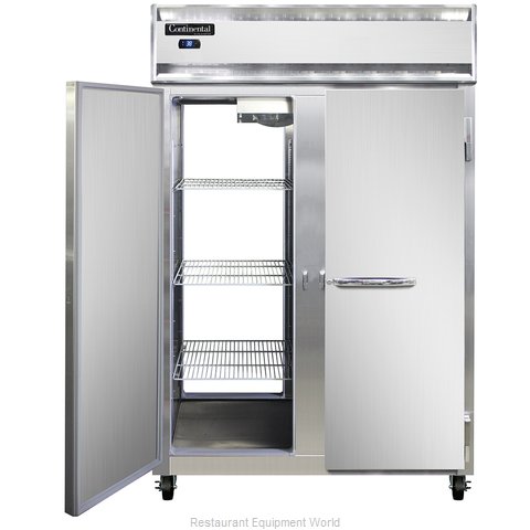 Continental Refrigerator 2R-SS-PT Refrigerator, Pass-Thru