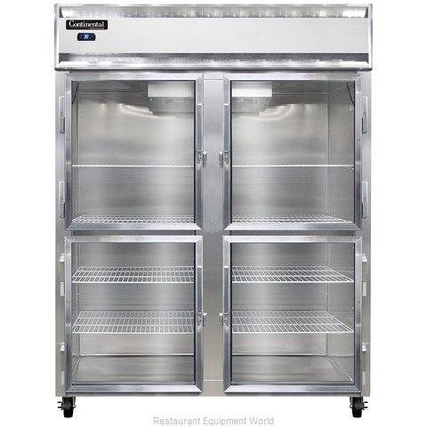 Continental Refrigerator 2RE-GD-HD Refrigerator, Reach-In