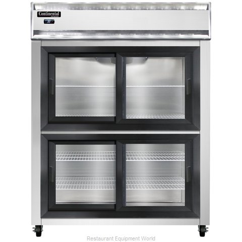 Continental Refrigerator 2RE-SGD-HD Refrigerator, Reach-In