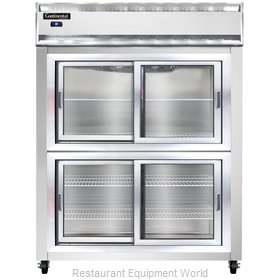 Continental Refrigerator 2RES-SA-SGD-HD Refrigerator, Reach-In