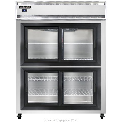 Continental Refrigerator 2RES-SGD-HD Refrigerator, Reach-In