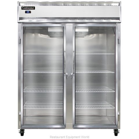 Continental Refrigerator 2RES-SS-GD Refrigerator, Reach-In