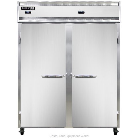 Continental Refrigerator 2RFENSS Refrigerator Freezer, Reach-In