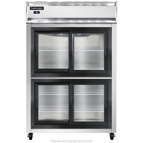 Continental Refrigerator 2RS-SGD-HD Refrigerator, Reach-In