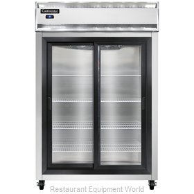 Continental Refrigerator 2RS-SGD Refrigerator, Reach-In