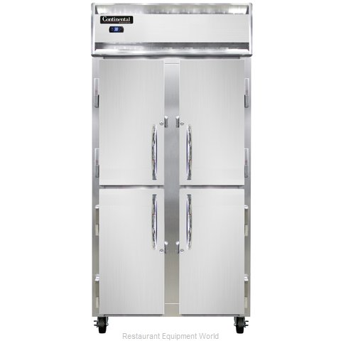 Continental Refrigerator 2RSE-SS-HD Refrigerator, Reach-In