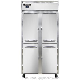 Continental Refrigerator 2RSES-SS-HD Refrigerator, Reach-In