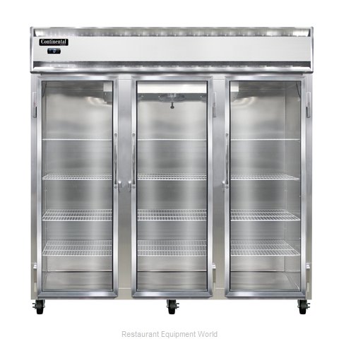 Continental Refrigerator 3F-GD Freezer, Reach-In