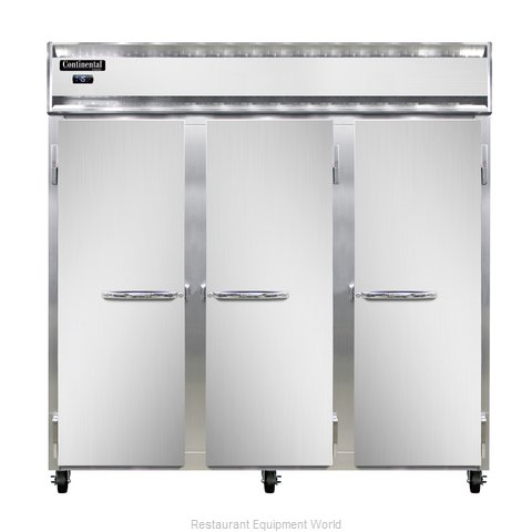 Continental Refrigerator 3F-LT-SA Freezer, Low Temperature, Reach-In