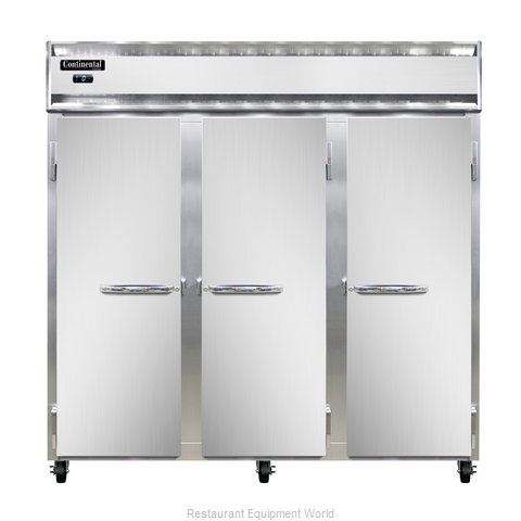Continental Refrigerator 3F Freezer, Reach-In