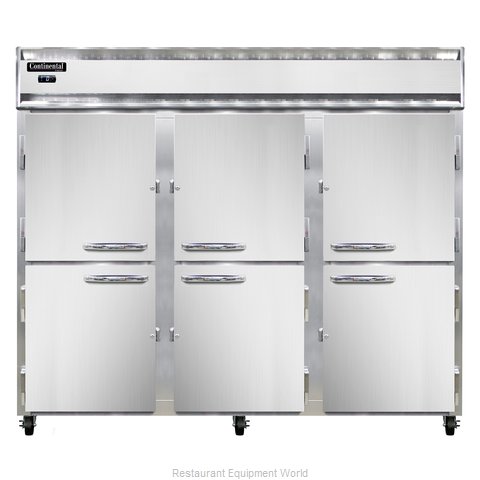 Continental Refrigerator 3FE-SS-HD Freezer, Reach-In