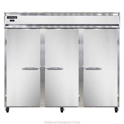Continental Refrigerator 3FE Freezer, Reach-In