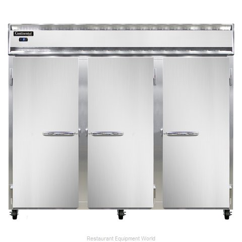 Continental Refrigerator 3FES-SA Freezer, Reach-In