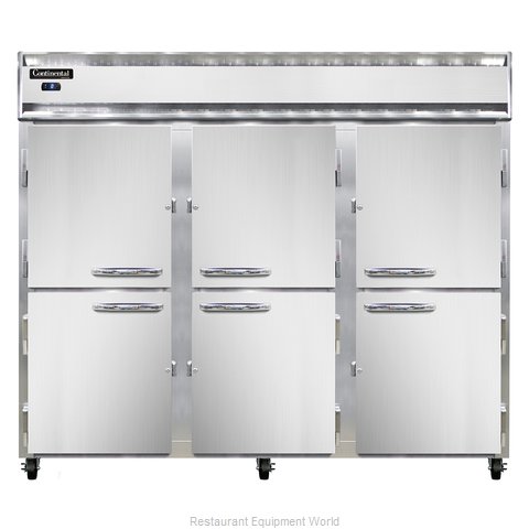 Continental Refrigerator 3FES-SS-HD Freezer, Reach-In
