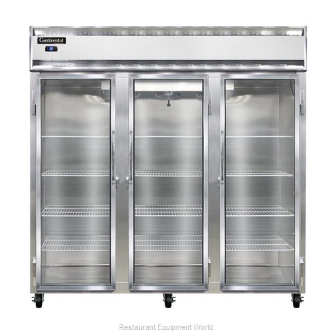 Continental Refrigerator 3R-GD Refrigerator, Reach-In