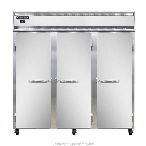 Continental Refrigerator 3R Refrigerator, Reach-In