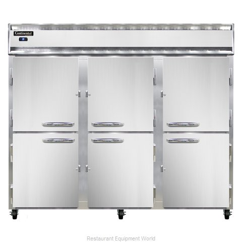 Continental Refrigerator 3RE-SA-HD Refrigerator, Reach-In